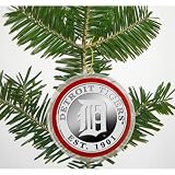 Detroit Tigers Silver Coin Ornament