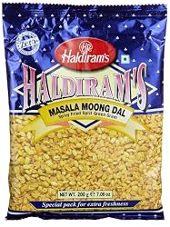 Haldiram Masala Moong Dal, 7.06-Ounce Pouch (Pack of 5)