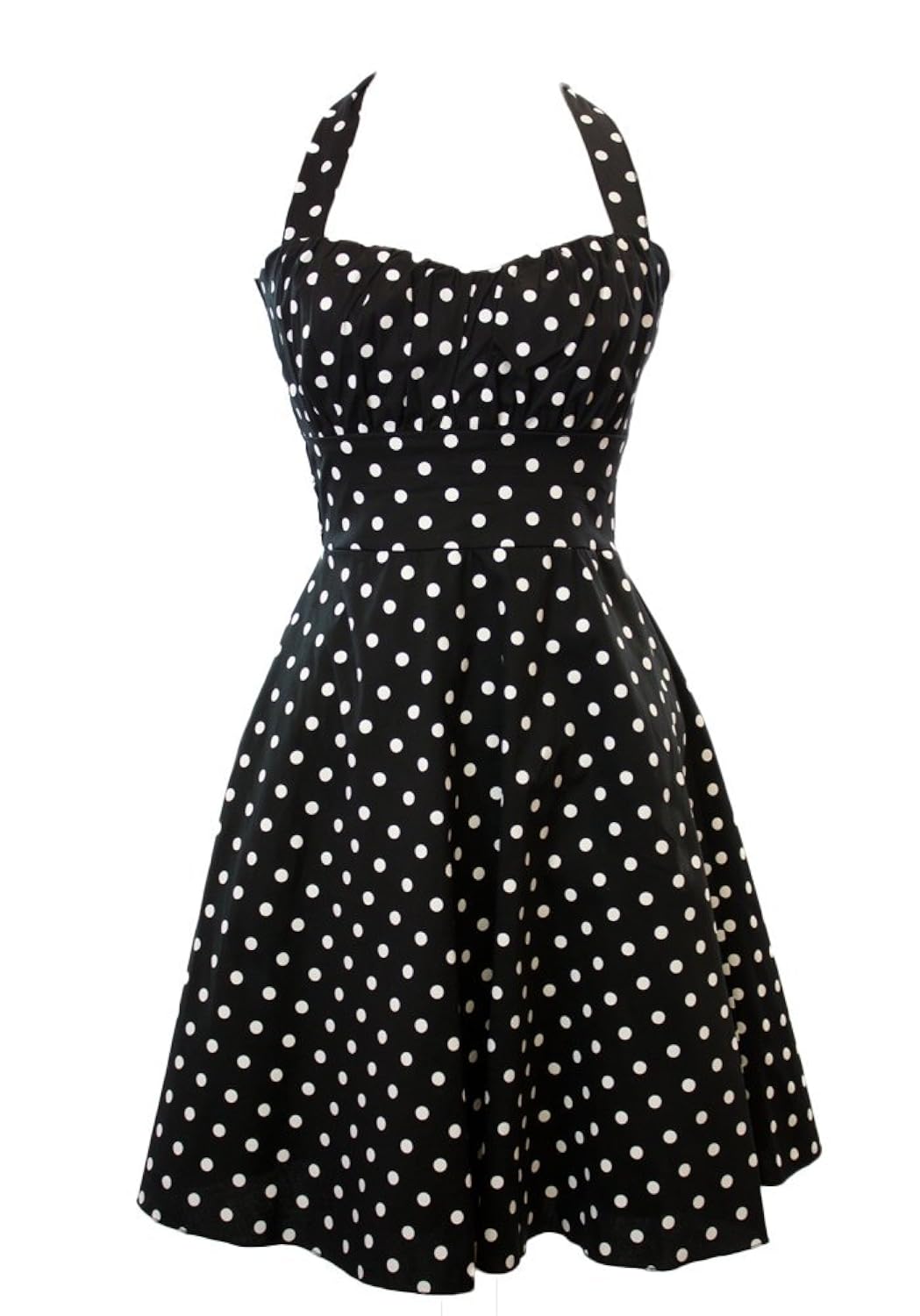 Red polka dot dress medium