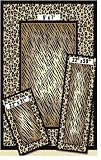 Achim Home Furnishings Capri 3-Piece Rug Set, Leopard Skin