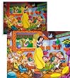 Clementoni - Puzzle pour enfant - Blanche Neige - fluorescent - 104 pi�ces