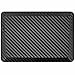 Armorsuit MilitaryShield Black Carbon Fiber Skin Wrap Film + HD Clear Screen Protector for Amazon Kindle Fire HDX 7