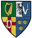 Ireland Provinces Flag Patch Irish Coat of Arms Embroidered Iron-On Shield Emblem Ulster Leinster Connacht Munster
