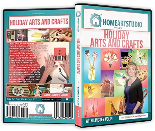 Home Art Studio Art Program Holiday Arts and Crafts with Lindsey Volin DVD