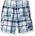 Gymboree Baby Boys' White and Blue Plaid Cargo Short