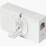 Philips SDJ6120W - Phone splitter - RJ-11 (F) - RJ-11 (M)