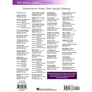 Standard Vocal Literature - An Introduction to Repertoire: Soprano (Vocal Library)