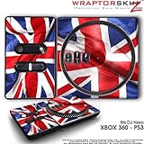 DJ Hero Skin Union Jack 01 fit XBOX 360 and PS3 (DJ HERO NOT INCLUDED)