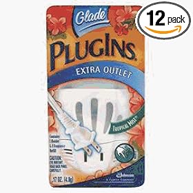 Glade Plug-Ins Warmer Extra Outlet Warmer Tropical Mist 12 units