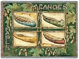 Canoes Throw - 70 x 53 Blanket/Throw