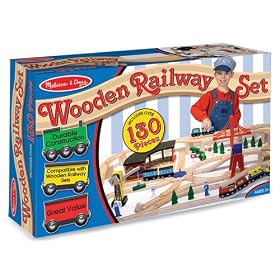 Wooden Railway and Skyline Suspension Bridge Set from Suspension Sets