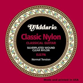 D'Addario Student Strings Set, Clear/Silver Norm