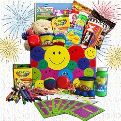 Tons of Fun Treats and More Children's Gift Basket -Organic Stores