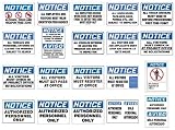 NOTICE PLACE CIGARETTES CIGAR BUTTS AND ASHES IN RECEPTACLES 10