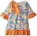 Rare Editions Little Girls' Paisley Print Knit Dress