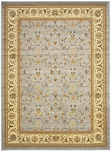 Lyndhurst Lnh312b Light Blue / Ivory Oriental Rug