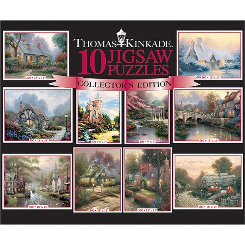 61bYduBXvnL Ceaco Thomas Kinkade 10 in 1 Puzzle