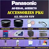 Professional HD Camcorder Accessories Kit + Wide Angle Lens, Telephoto Lens, Filter Kit, Lens Cap Keeper, 32GB SDHC Memory Card, Memory Card Reader, VW-VBG260 Battery, Battery Charger, Video Light, 72" Aluminum Tripod, & Digital Cleaning Kit For Panasonic AG-HMC40 AVCCAM HD Camcorder, Panasonic AG-HMC70U Shoulder Mounted Camcorder !!!