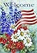 Toland Home Garden 102060 Patriotic Welcome 28 x 40 Inch Decorative, House Flag