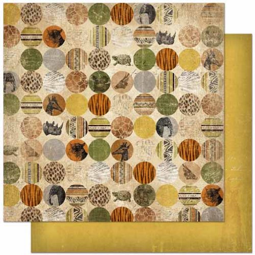 Dot 12X12 Zoology Collection Paper (Bo Bunny)
