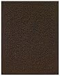 Anji Mountain Bamboo Chairmat & Rug Co. 4-Foot-by-6-Foot Silky Shag Rug, Coffee Bean