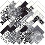 Moda Shades of Black Charm Pack, Set...
