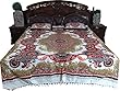 Tapestry Indian Bedcover Mandala Bedroom Decor Cotton Coverlet 2 Pillowcases