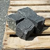 GA STONE 天然御影石ピンコロ 黒御影(ステラブラック) 1丁 9×9×9cm (28個セット)