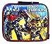 Fast Forward New York Transformers Movie Series "Dark of the Moon" Single Compartment Soft Insulated Lunch Bag/Box with Image of Optimus Prime and Bumblebee (Bag Dimension: 7-1/2" x 9-1/2" x 3-1/2") & Water Bottle_s-1