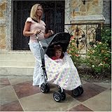 Secure2Me Clip-on Baby Blanket : Pastille - Made in USA