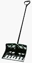 Suncast SC1350 18-Inch Snow Shovel/Pusher Combo with Wear Strip, Green