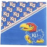 NCAA Kansas Jayhawks 25-Pack Beverage Napkins