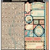 Graphic 45 Come Away with Me Stickers