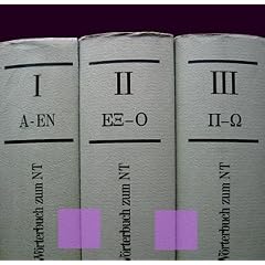 Exegetisches W�rterbuch zum Neuen Testament I/ III: 3 B�nde