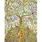 Design for wallpaper or textile, by C.F.A.Voysey (Print On Demand)