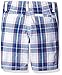 Crazy 8 Big Kid Boy Blue Plaid Flat-Front Short