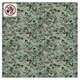 Camouflage Net, Fire Retardant, Military Style Camo Netting, Approx Size 20ft x 10ft