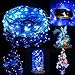 Excelvan Safe Low Voltage 10m/33ft 100 LED String Lights Copper Wire, USB Operated Waterproof Decorative Fairy Starry Lights for Christmas, Wedding, Home, Patio, Garden and Party, Holiday, Blue