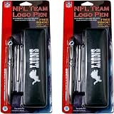 Pro Specialties Detriot Lions Team Logo Fine Writing Pens (Set of 2)