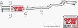 CHERRY BOMB EXHAUST SYSTEM 300626