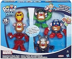Potato Head Playskool "Mr. Potato Head" Mixable Mashable Marvel Superhero Pack