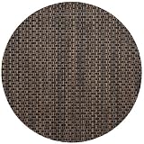 Driftwood (Black & Tan) Wipeable Charger-Center Round Placemat