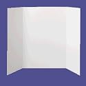 36"x48" White Tri Fold Project Display Board (HUN730205)