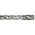 Dormer EX006H Powdered Metal Steel Spiral Flute Threading Tap, Gold Oxide Finish, Round with Square End Shank, Modified Bottoming Chamfer