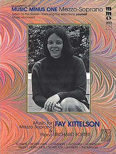 Beginning Mezzo Soprano Solos Book And CD Fay Kittelson