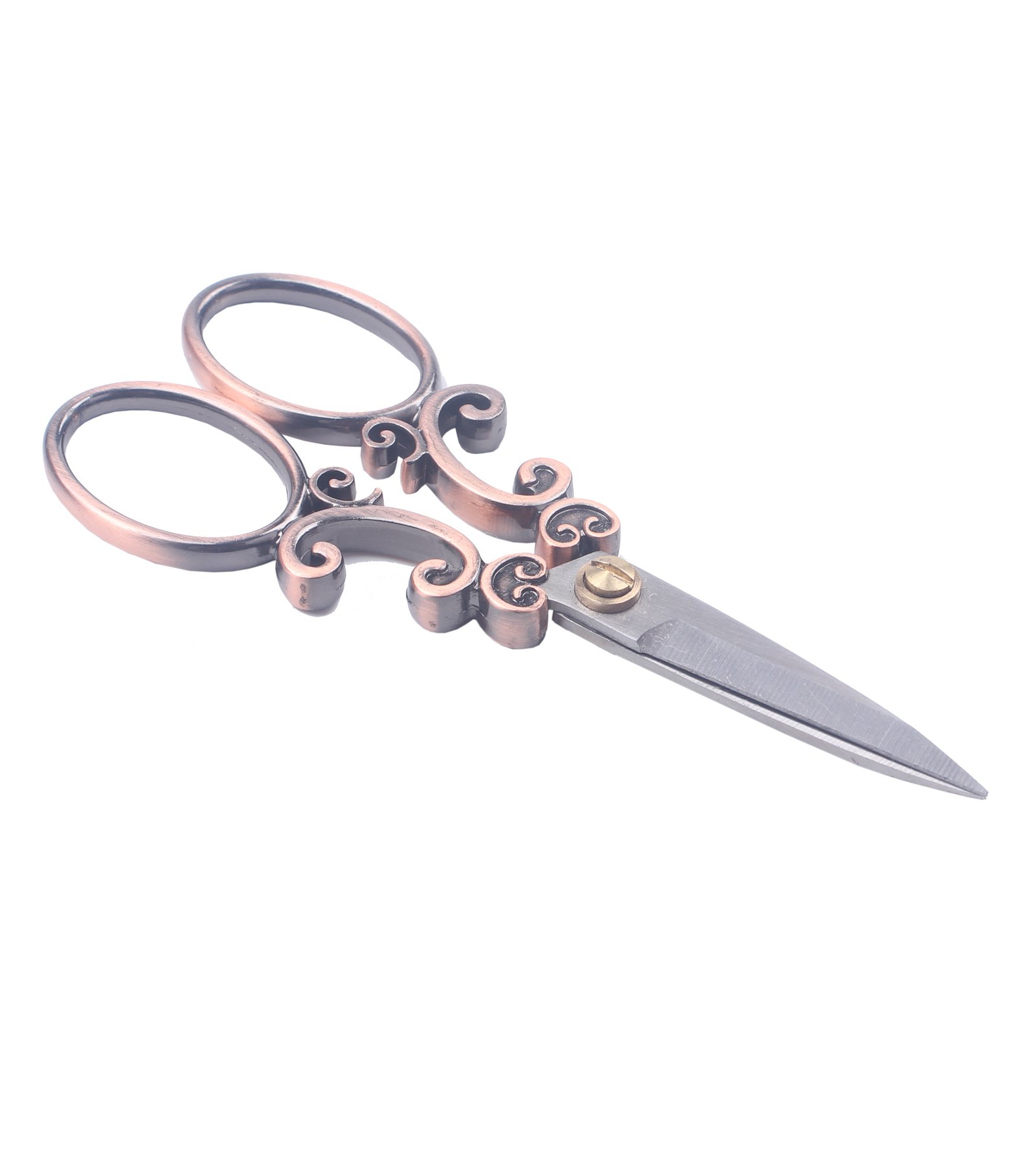 BIHRTC European Vintage Stainless Steel Sewing Scissors DIY Tools Cloud