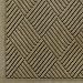 Andersen 221 Camel Polypropylene WaterHog Fashion Diamond Entrance Mat, 6' Length x 3' Width, For Indoor/Outdoor