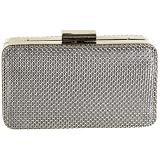 Magid Metal Weave Box Clutch