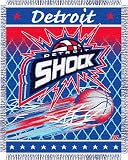 Detroit Shock Woven WNBA Throw - 48