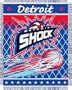 Detroit Shock Woven WNBA Throw - 48" x 60"
